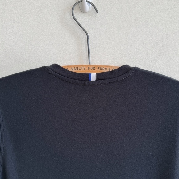 KIT AND ACE • Wave Long Sleeve Dress in Black - Picture 9 of 11